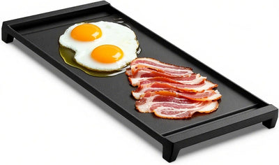 19.5" Cast Iron Griddle for GE Gas Stove, Replaces WB31X24738
