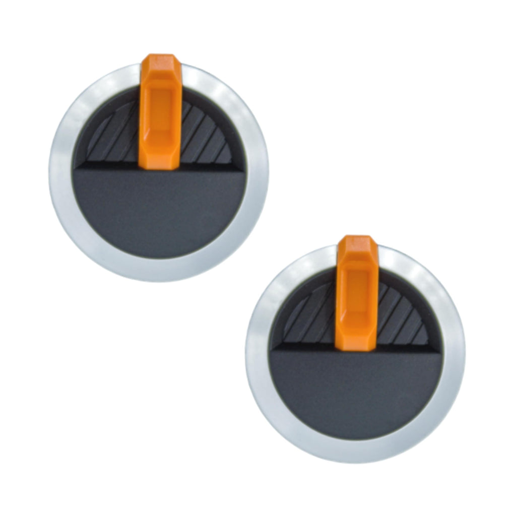 Gas Griddle Orange Knob Replacement for Blackstone 17" 22" 28" 36" Griddle, for Blackstone Flat Top Grill replacement walmart knobs,2-Pack