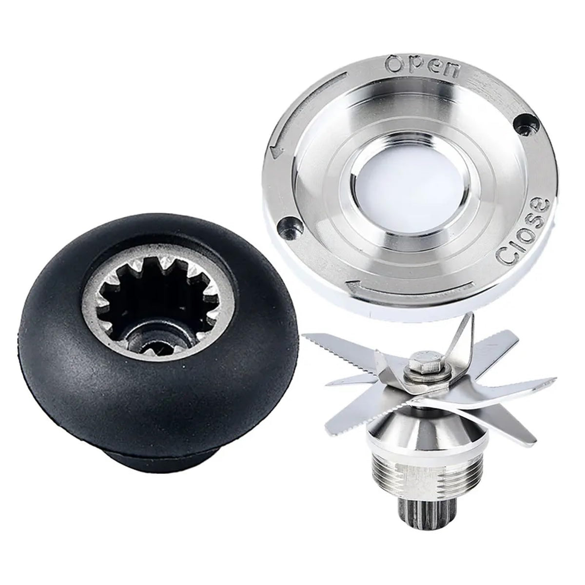 Compatible for Blender Knives Connecting Shaft Fixed Plate, Mixing Cup Replacement Part Accessory