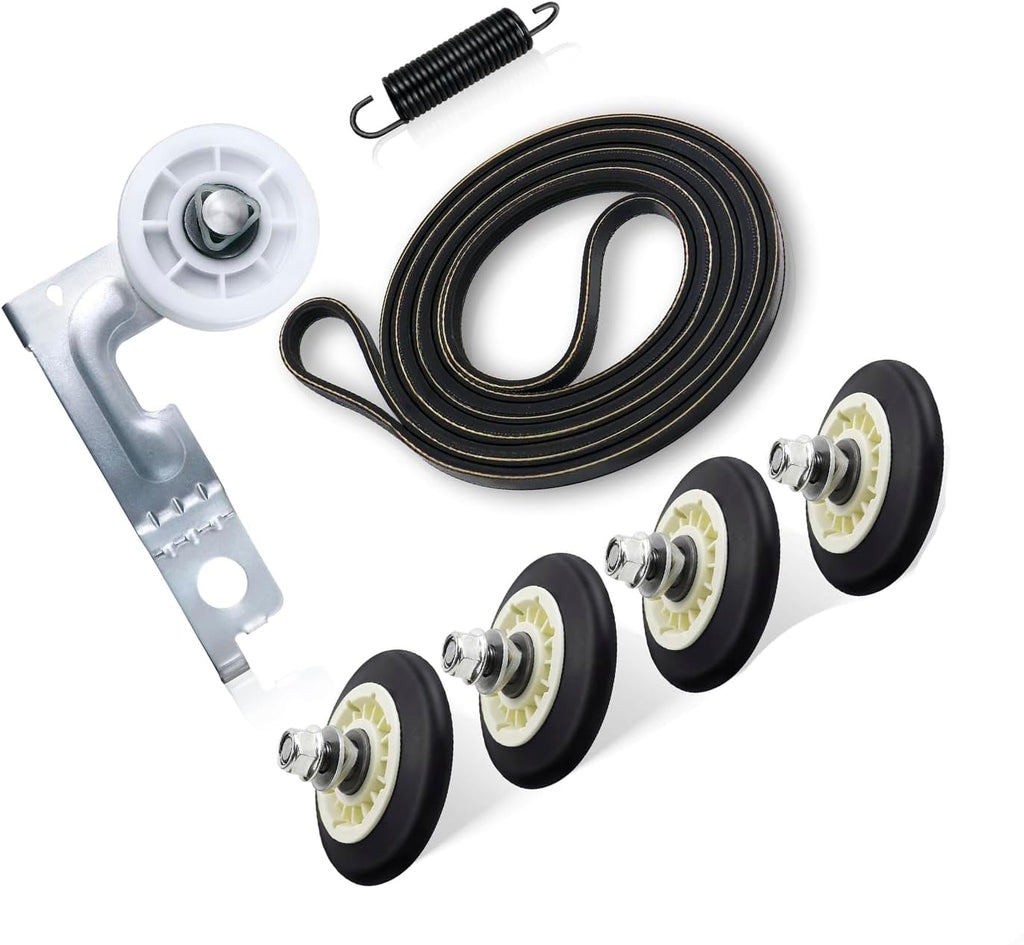 Upgraded Dryer Repair Kit Dryer Roller Replacement for LG DLGX7601WE DLGX7801VE DLGX7801WE DLGY1202V DLGY1202W DLGY1702V DLGY1702VE DLGY1702WE DLGY1902KE DLGY1902WE DLHX4072V DLHX4072W