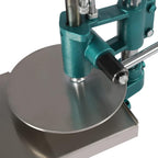 7.9inch Pizza Dough Press Machine, Commercial Use Manual Pastry Press Machine, Stainless-Steel Household Pizza Press