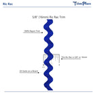 5/8" RIC Rac (Royal, 30 Yards)