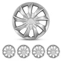 4 Packs Hubcaps 13 Inch, 13" Wheel Covers Replacement, Lacquer