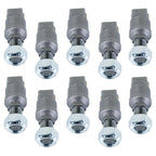 10Pcs New River Revolution Stump Grinder Teeth With Nut Replace 900-9912-24