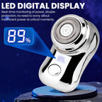 Mini Portable Electric Shaver, Rechargeable Shaving Razor for Men