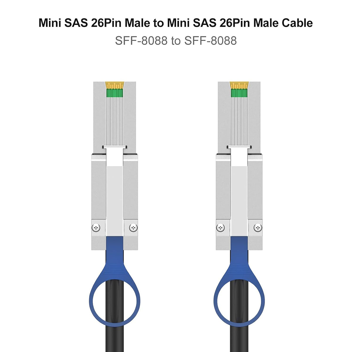 CableCreation External Mini SAS 26pin (SFF-8088) to 26 (SFF-8088) Cable
