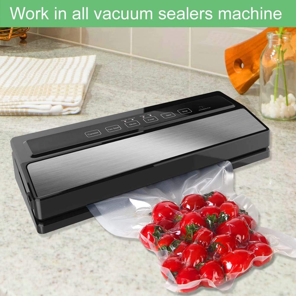 3Pack Vacuum Sealer Bags Rolls 11"x20' for Food Storage