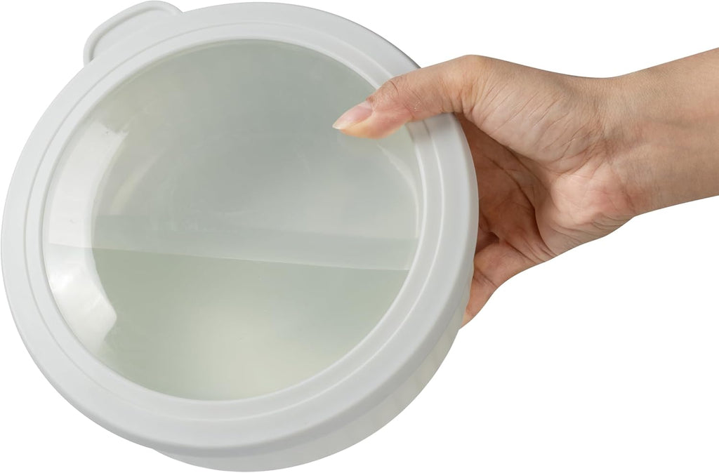 Prep Bowls with Lids- Wide and Deep Nesting Plastic Small Mixing Bowl Set with Lids, 12 Piece Set - Wide Bowls
