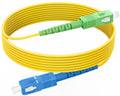 Single Mode SC/UPC to SCA Fiber Optic Internet Cable, 30ft/10m