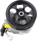 Power Steering Pump w/Pulley for Subaru Legacy Outback 10-12 and 3.6R 13-14