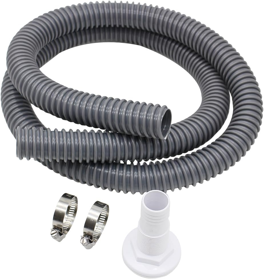 HXH 1-1/8 Inch x 6 FT Bilge Pump Hose Installation Kit
