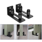 SMARTSTANDARD Sliding Barn Door Bottom Adjustable Floor Guide Roller 2PCS
