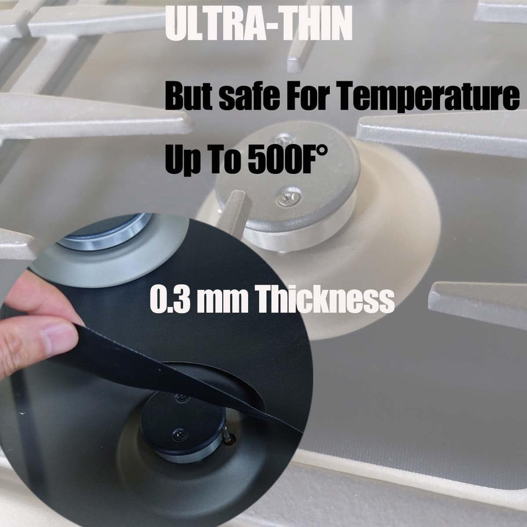 2Pcs 30Inch Stove protector liner For Kitchenaid Models KFGG504KPS0 Cover