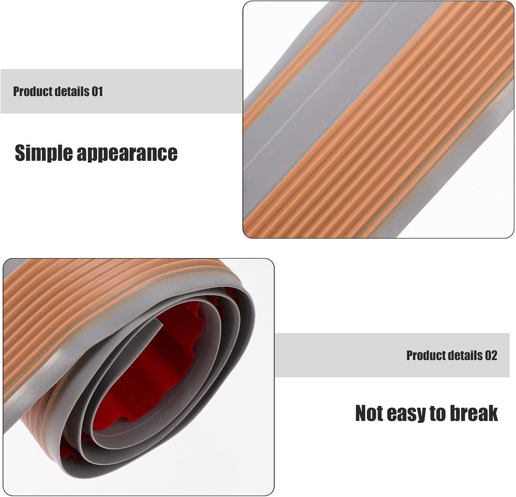 Anti-Slip Stair Nosing Protector PVC Coffee Edge Trim