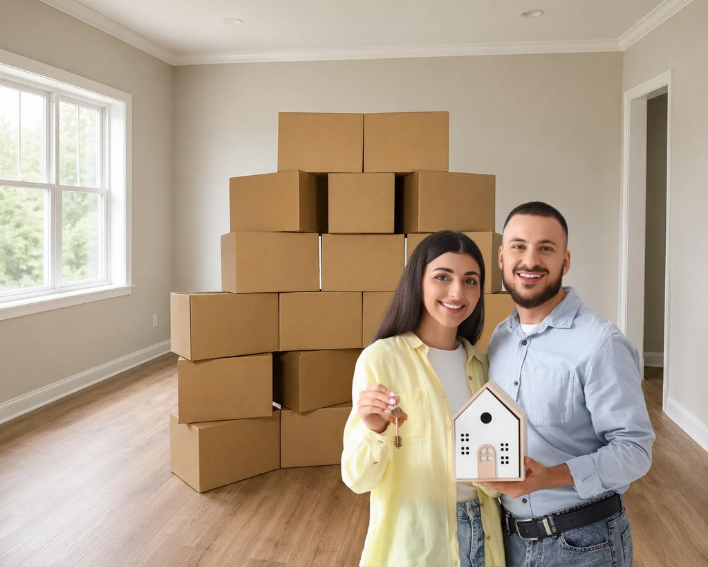 UBMOVE Medium Moving Boxes 18"L x 14"W x 12"H 20-Pack Corrugated Cardboard Box for Shipping, Mailing, Packing
