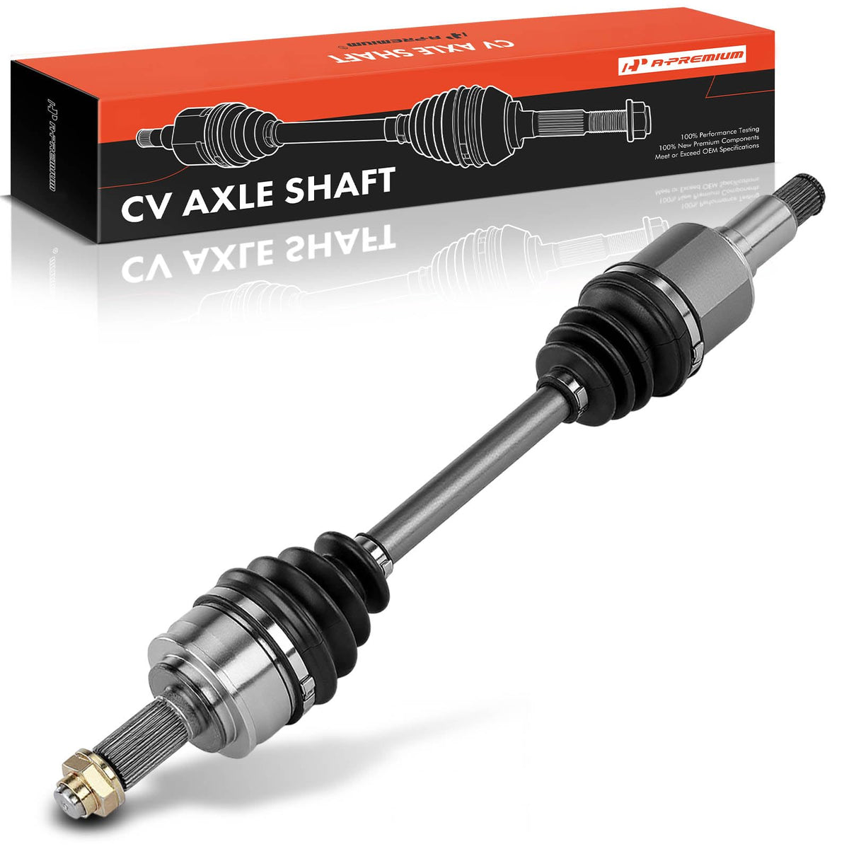A-Premium Front Right Passenger Side CV Axle Shaft Assembly
