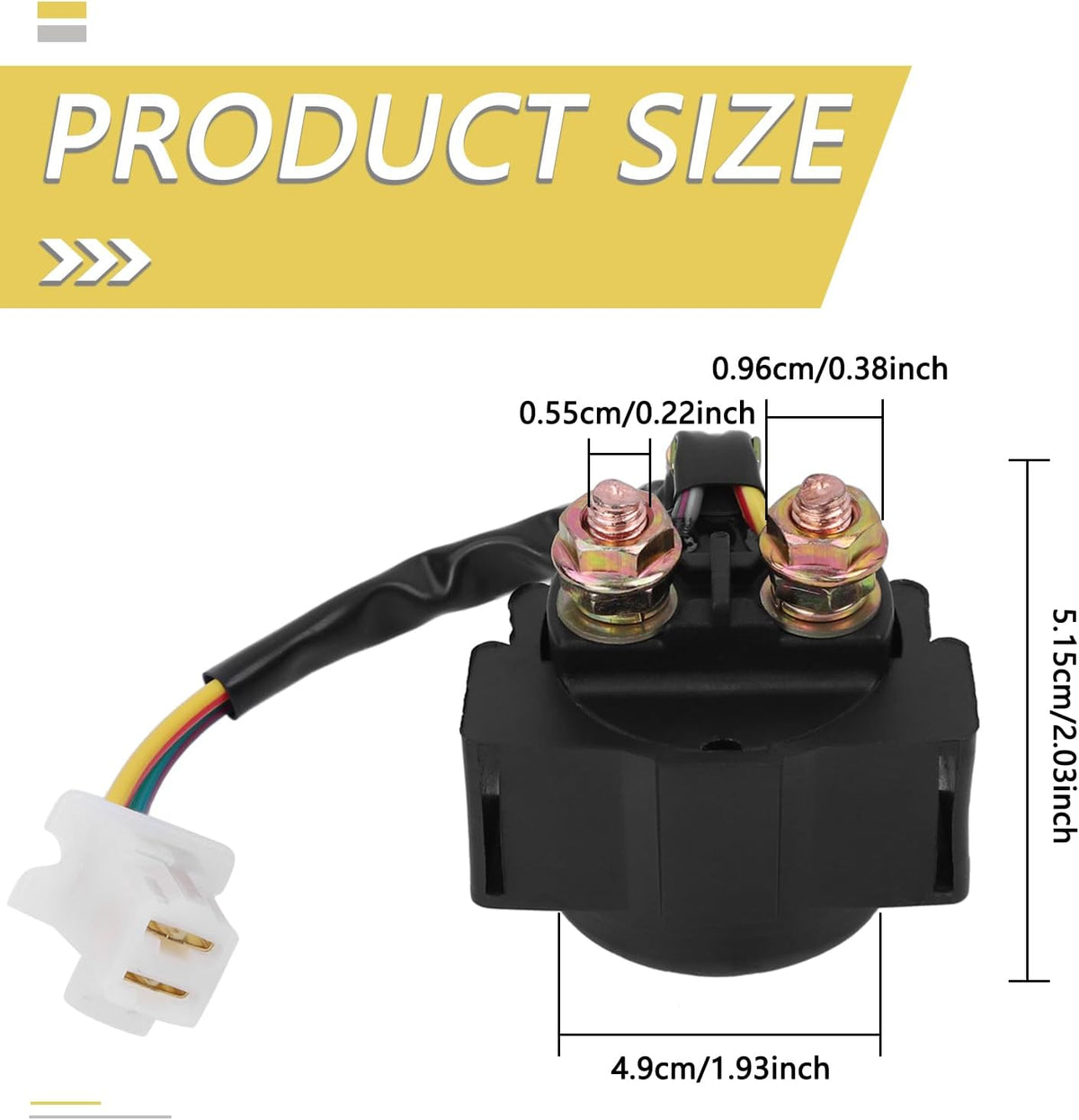 Starter Solenoid Relay Compatible with Honda TRX300 Fourtrax 300