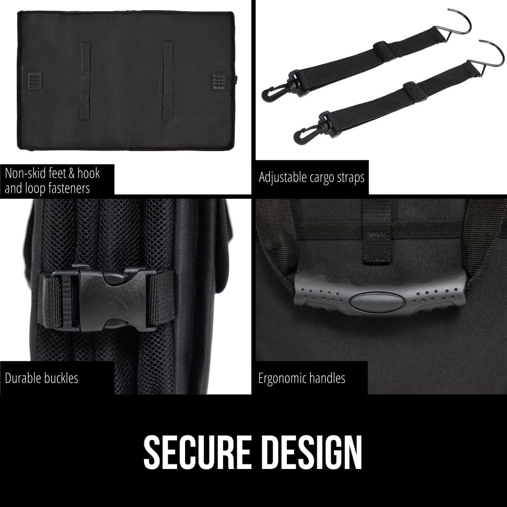 Trunk Organizer for SUV and Cars, Large Capacity Collapsible Car Trunk Storage Organizer, Heavy Duty Car Accessories