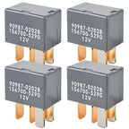 (Pack of 4) Relay 90987-02028 156700-3290