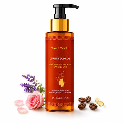 Body Firming Oil for Women, After Shower Body Oil for Dry & Crepey Skin