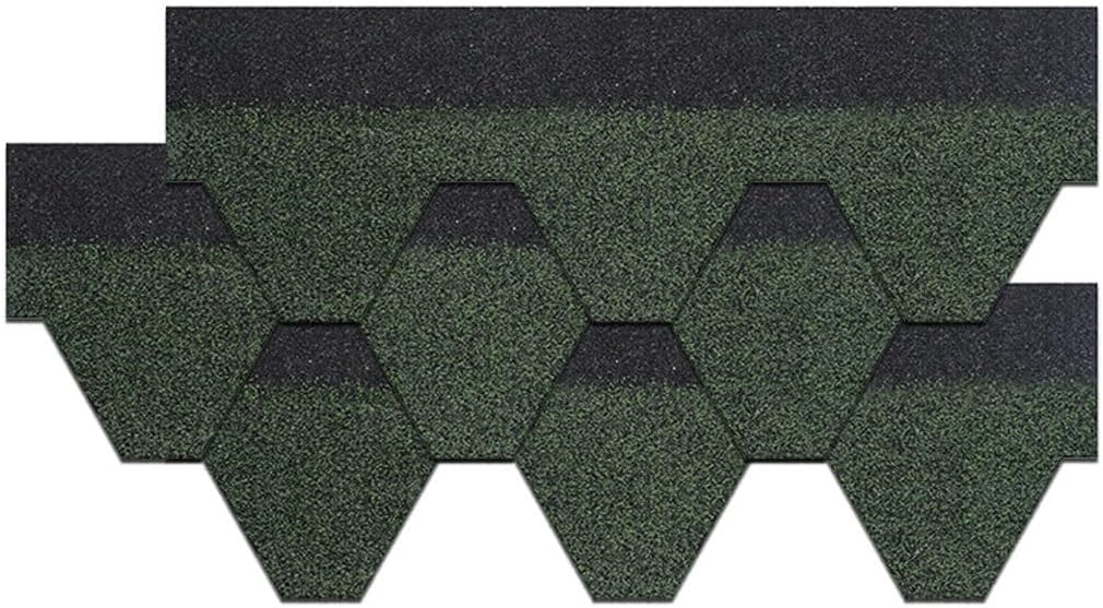 21 Asphalt Shingles, Insulating, and Waterproof Roofing Felt Tiles, Roofing Shingles for Roof House Repair Tiles Shed
