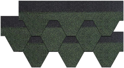 21 Asphalt Shingles, Insulating, and Waterproof Roofing Felt Tiles, Roofing Shingles for Roof House Repair Tiles Shed