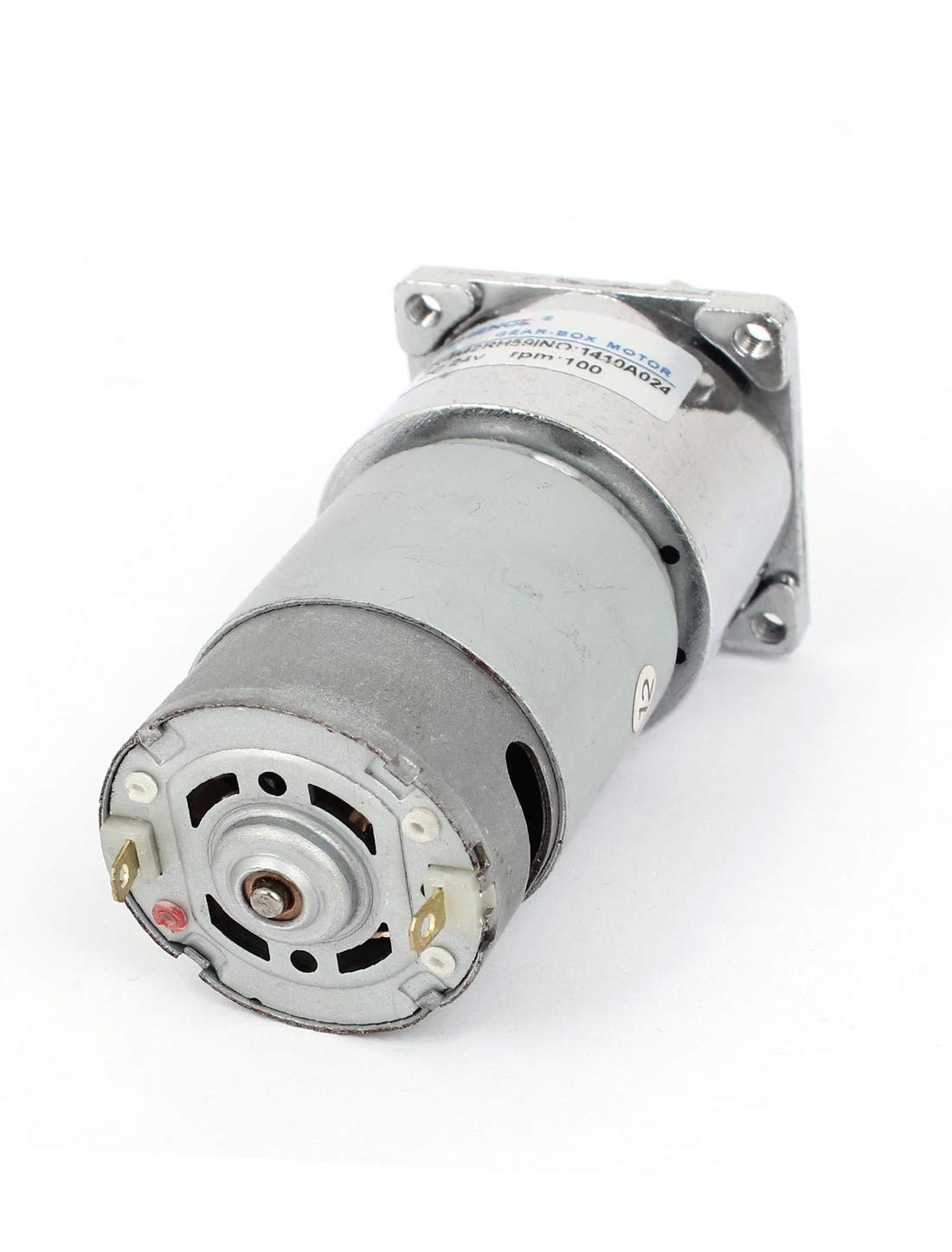 New Lon0167 DC 24V Featured 100 RPM 8mm reliable efficacy Shaft Dia High Torque DC Gear Box Motor(id:455 af b0 eb9)