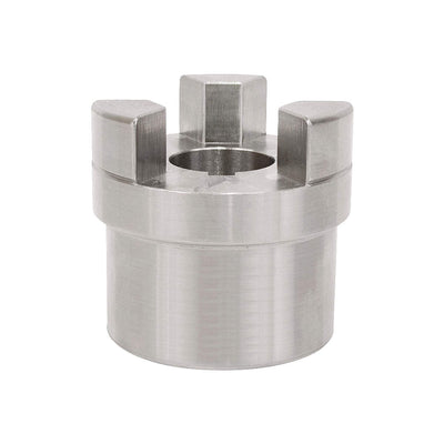 Jaw Coupling Hub,3/8",SS