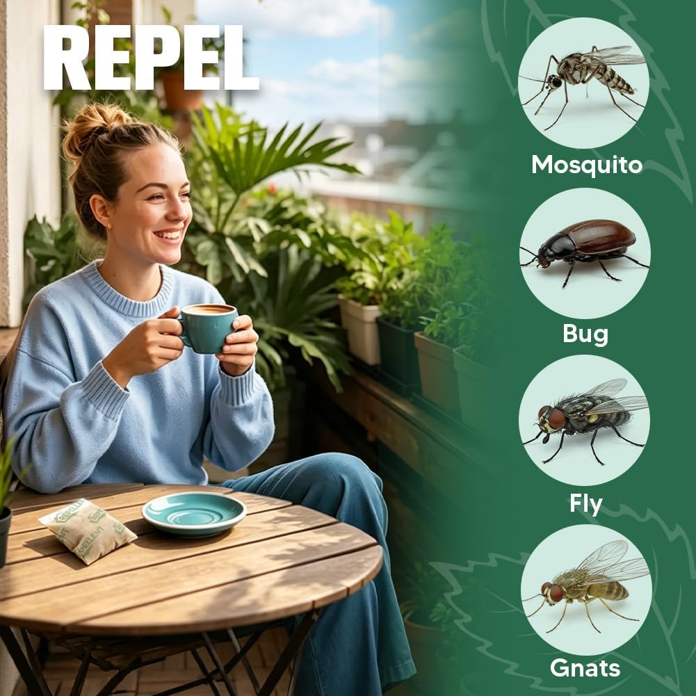 Mosquito Repellent Outdoor Patio, Backyard Mosquito Repellents, Mosquito Deterrent Indoor for Home, Mosquito