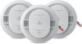 Smoke and Carbon Monoxide Detector, Hardwired with AA Battery Backup, LED Status Lights, Interconnected, 85 dB Alarm