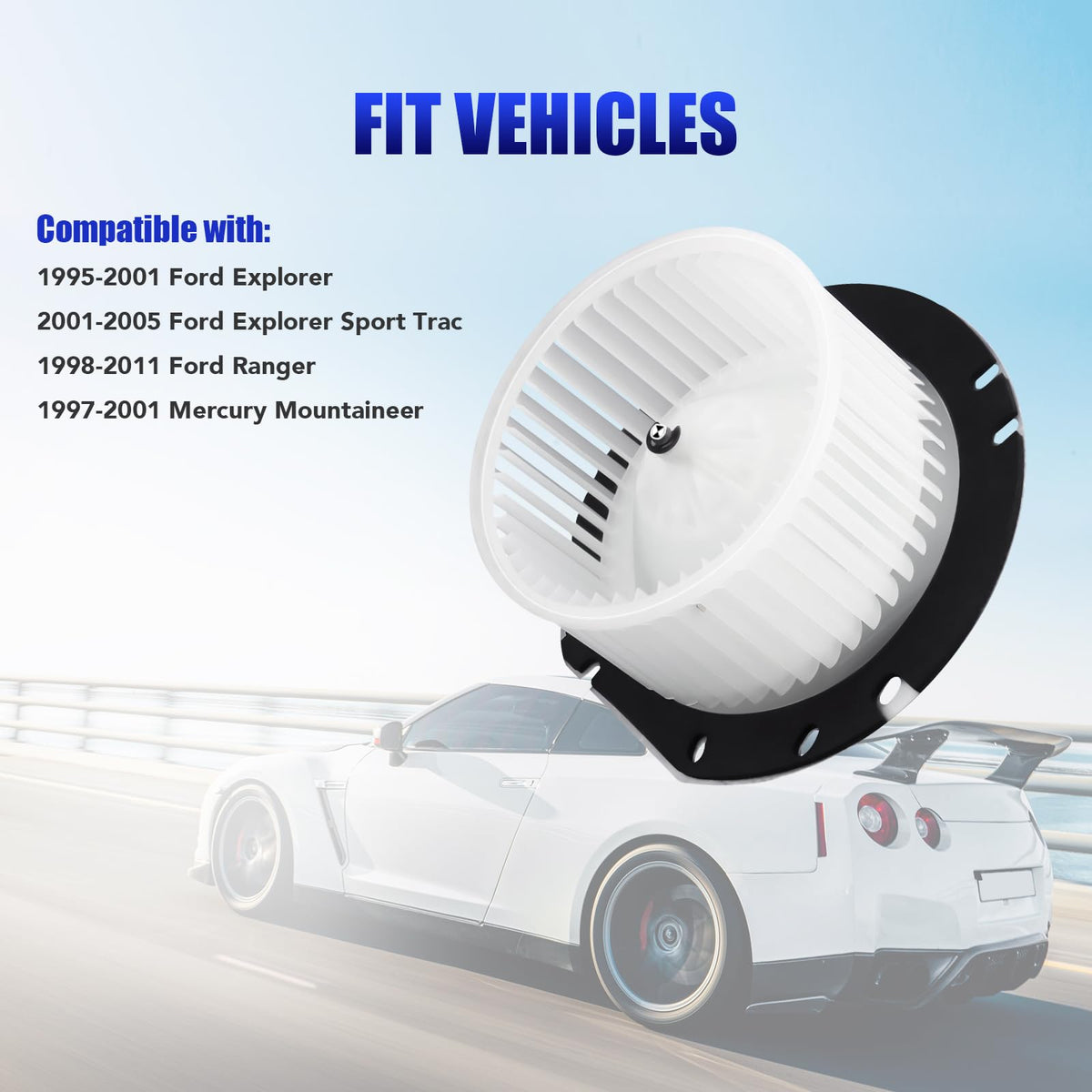AC Blower Motor 700019 for Ford Ranger 1998-2011