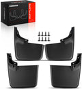 Mud Flaps Compatible with Ford F-150 2004-2014 Pickup | No Drilling Required Splash Guards with Installation Hardware