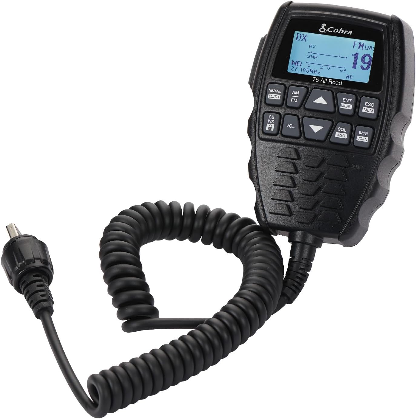 75 All Road CB Radio Wireless Microphone with Bluetooth Connectivity | AM/FM, Waterproof, Pack of 1
