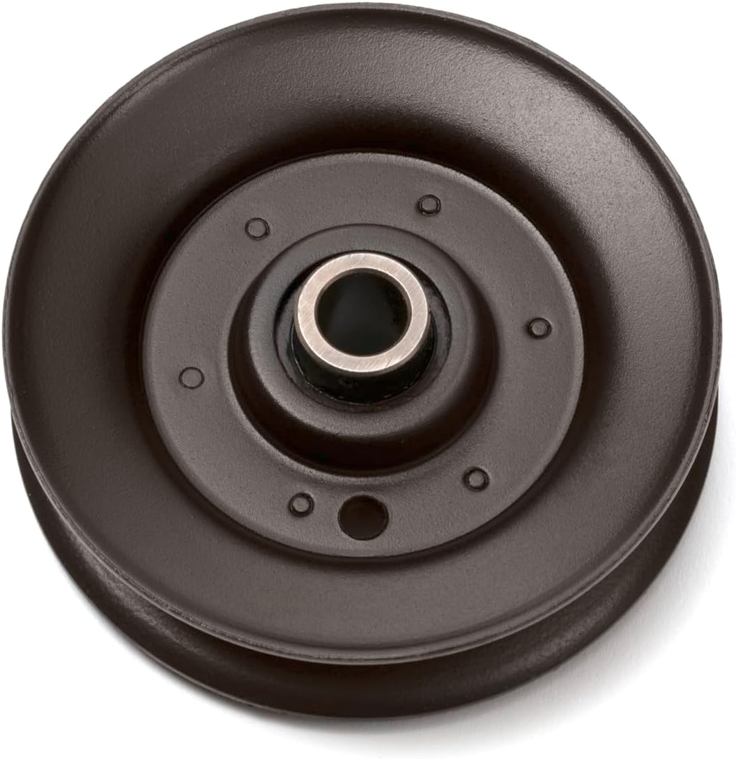Terre Products, V-Groove Idler Pulley - Replaces MTD/Cub Cadet 756-04209, 756-0116, 756-0116A, 756-1207 - 3" OD • 3/8" Bore - Deck Belt Tensioner Pulley for Riding Mowers