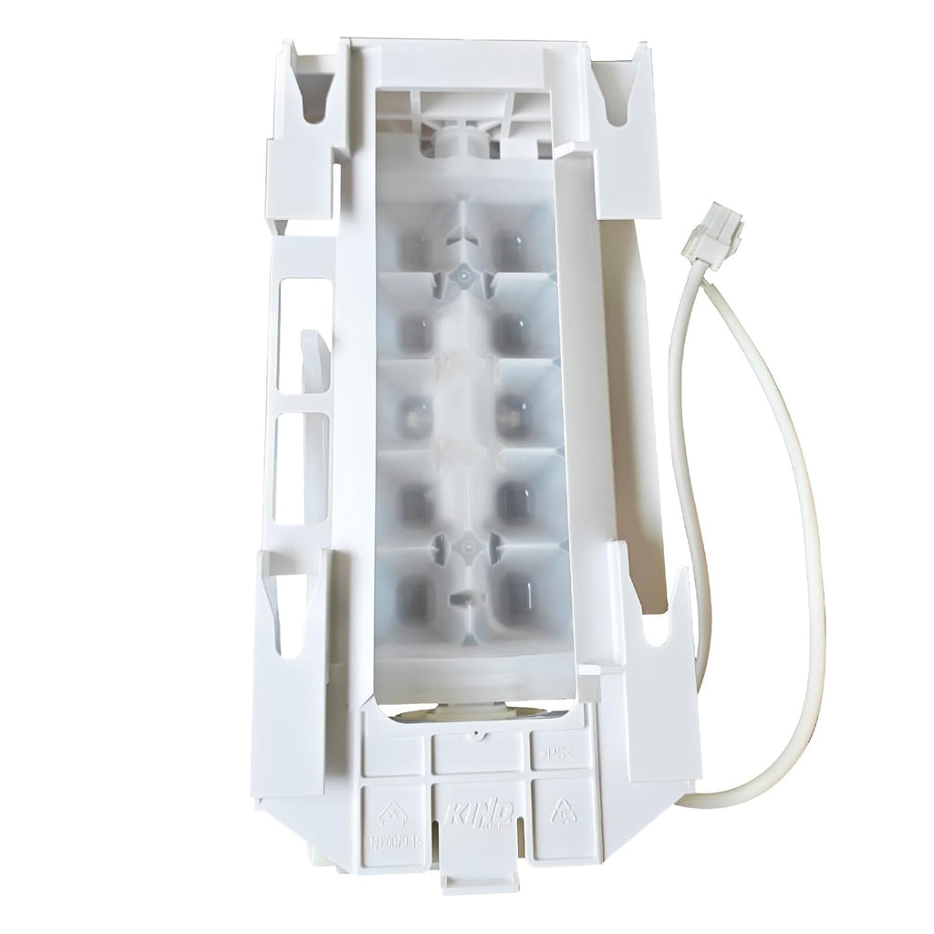 Upgraded 243297609 Ice Maker Replacement Refrigerator Ice Makers Fits for Frigidaire Ice-Maker 243297613, for Electrolux Icemaker Replacement Parts, Replaces 243297606, 6-Pin