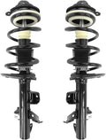 COMPLETESTRUTS - Front Quick Complete Strut Assemblies with Coil Springs Replacement for 2014-2022 Jeep Cherokee FWD - Set of 2