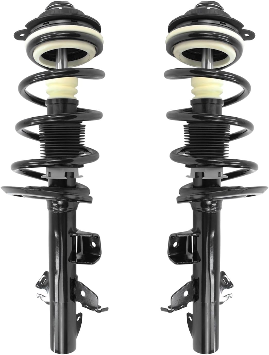 COMPLETESTRUTS - Front Quick Complete Strut Assemblies with Coil Springs Replacement for 2014-2022 Jeep Cherokee FWD - Set of 2