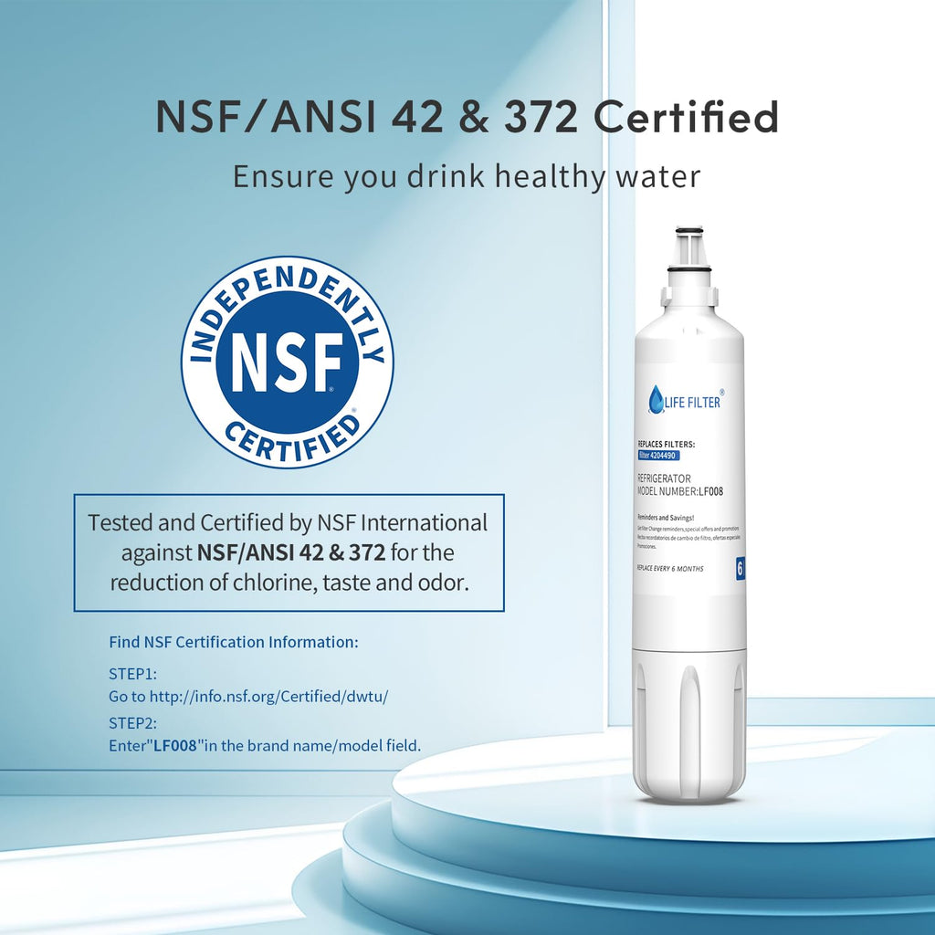 Lifefilter Water Filter Replacement for Sub-Zero 4204490