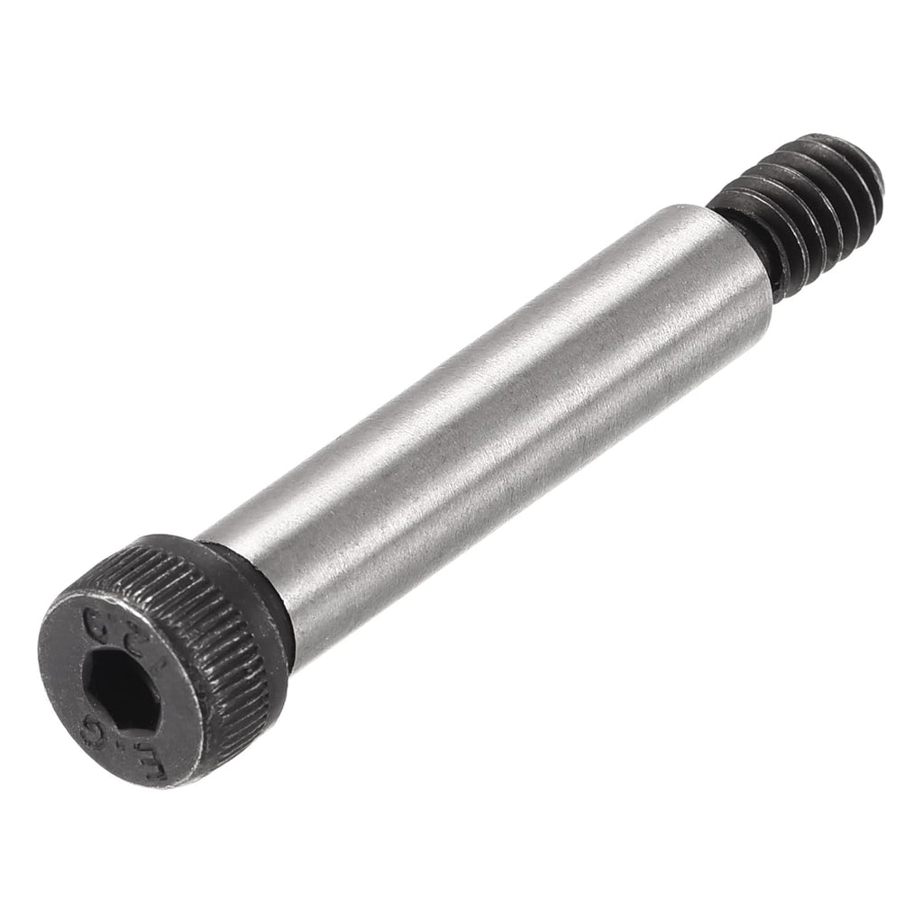 uxcell Alloy Steel Hexagon Socket Head Shoulder Screws Bolts, 1-1/2" Shoulder Length, 5/16" Shoulder Dia, 1/4-20 Thread, 4pcs