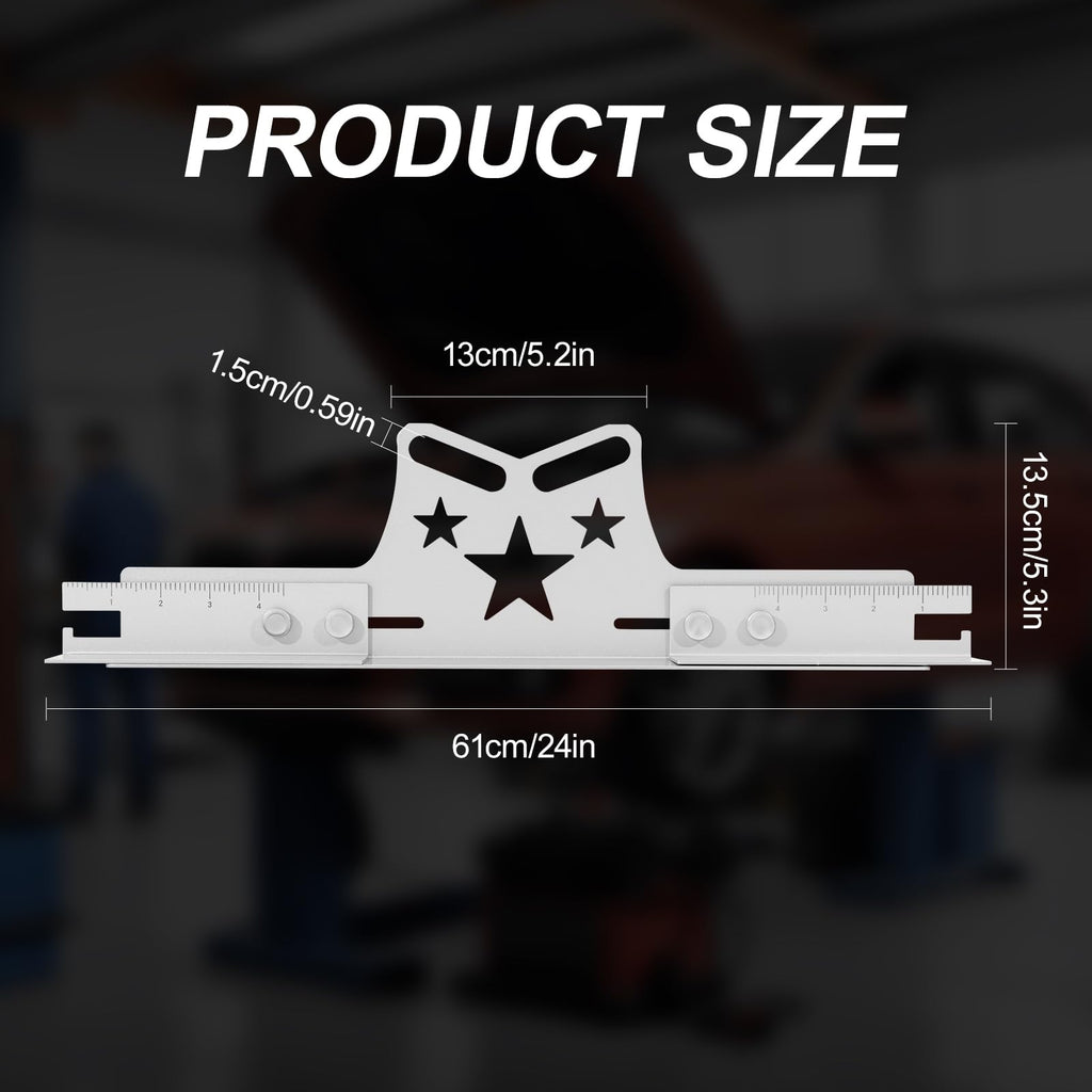 Wheel Alignment Tool Plates,2-Pack,Toe Alignment Tool,3 in 1,Wheel Alignment Tool Kit for Toe Angle and Camber