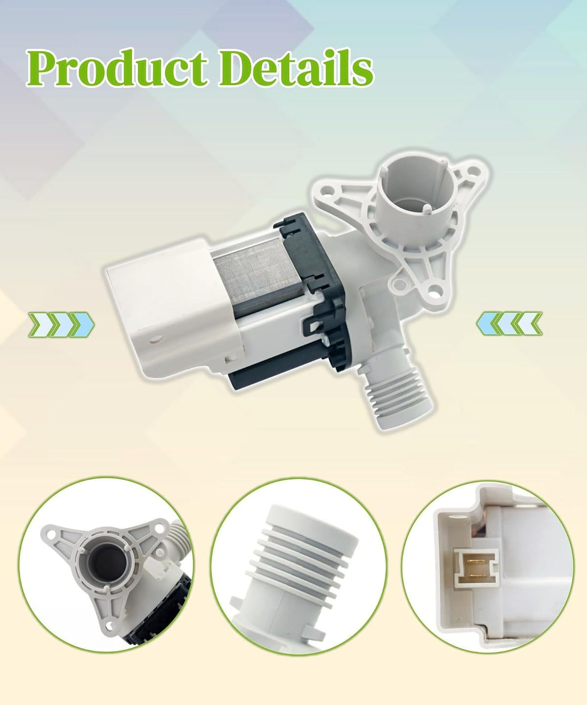 Replacement Washing Machine Drain Pump 5304524452