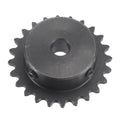 uxcell 24 Tooth Roller Sprocket B Type #25 Chain Single Strand 1/4" Pitch