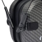 Game Ear Razor Slim Electronic Muff Hearing Protection, Carbon, One Size