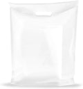 20x24 Clear Plastic Bags, Extra Large, Glossy Finish, 2 Mil Thick, 100 Pack