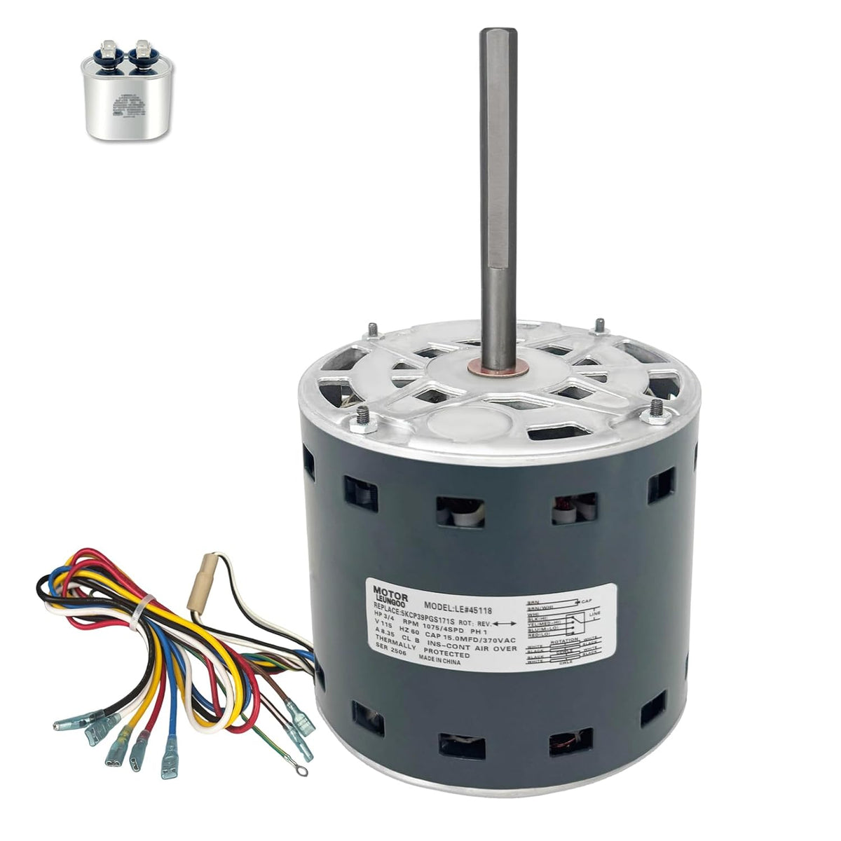 5KCP39PGS171S Furnace Blower Fan Motor 3/4 HP Replace Carrier HC45AE118A