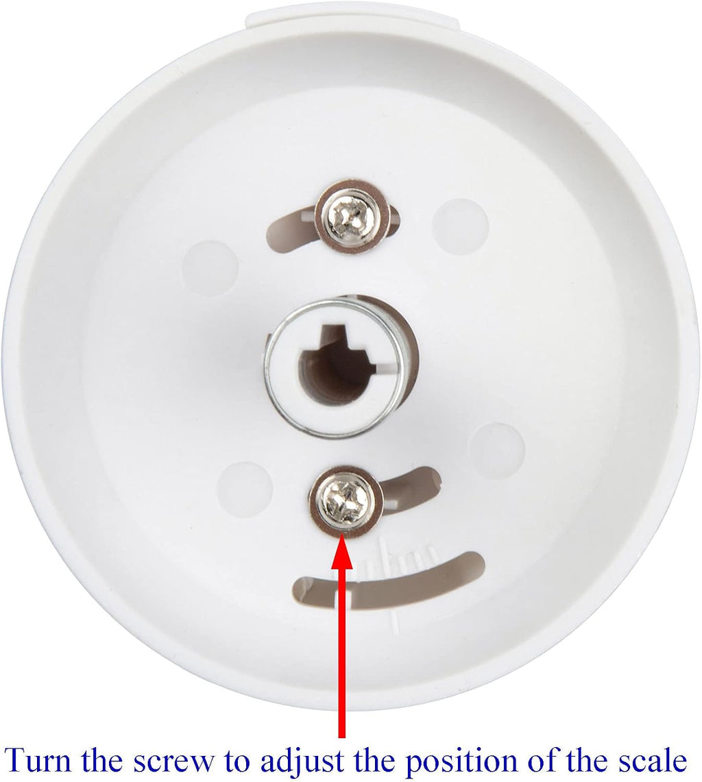 WB03K10036 Thermostat Knob for GE & Hotpoint Range Oven. Control Knob Replace Part Numbers WB3K10036, WB3K10037, WB03K10037, 242682, AP2014848, PS225985, EAP225985