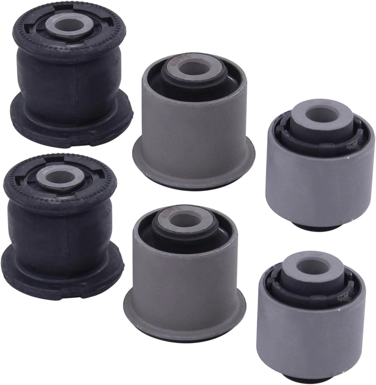 6Pcs Rear Lower Control Arm Knuckle Bushing Kit for Honda