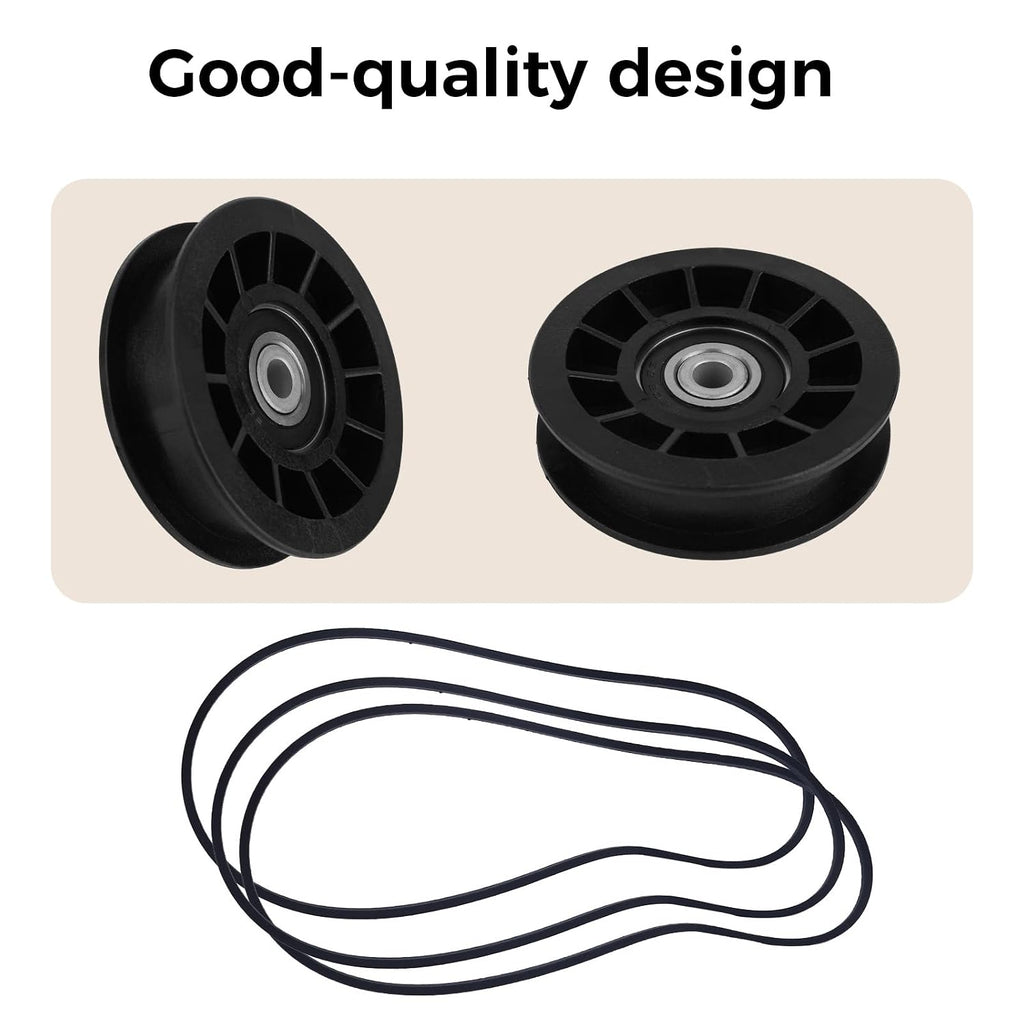Gosknor Idler Pulley & Drive Belt for Husqvarna Idler Pulley & Drive Belt