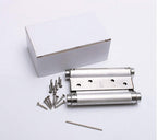5 Inch 304 Stainless Steel Double Action Spring Hinges, 1 Pair