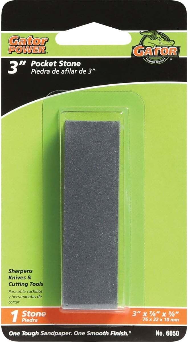 6050 Pocket Sharpening Stone, 3-Inch x 7/8-Inch, Pack of 1